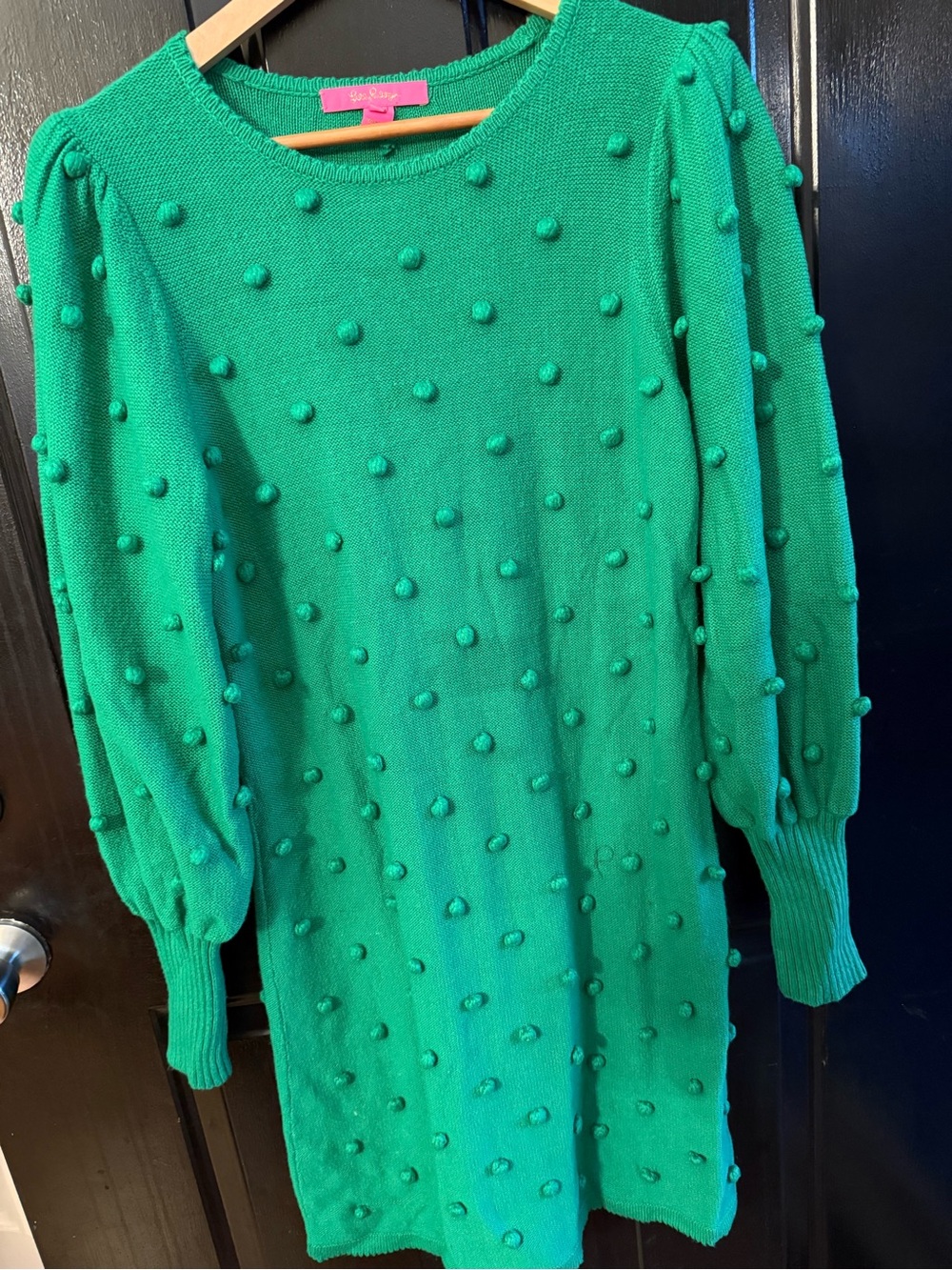Lilly Pulitzer Fern Gully Green KIPPA Sweater Dress M